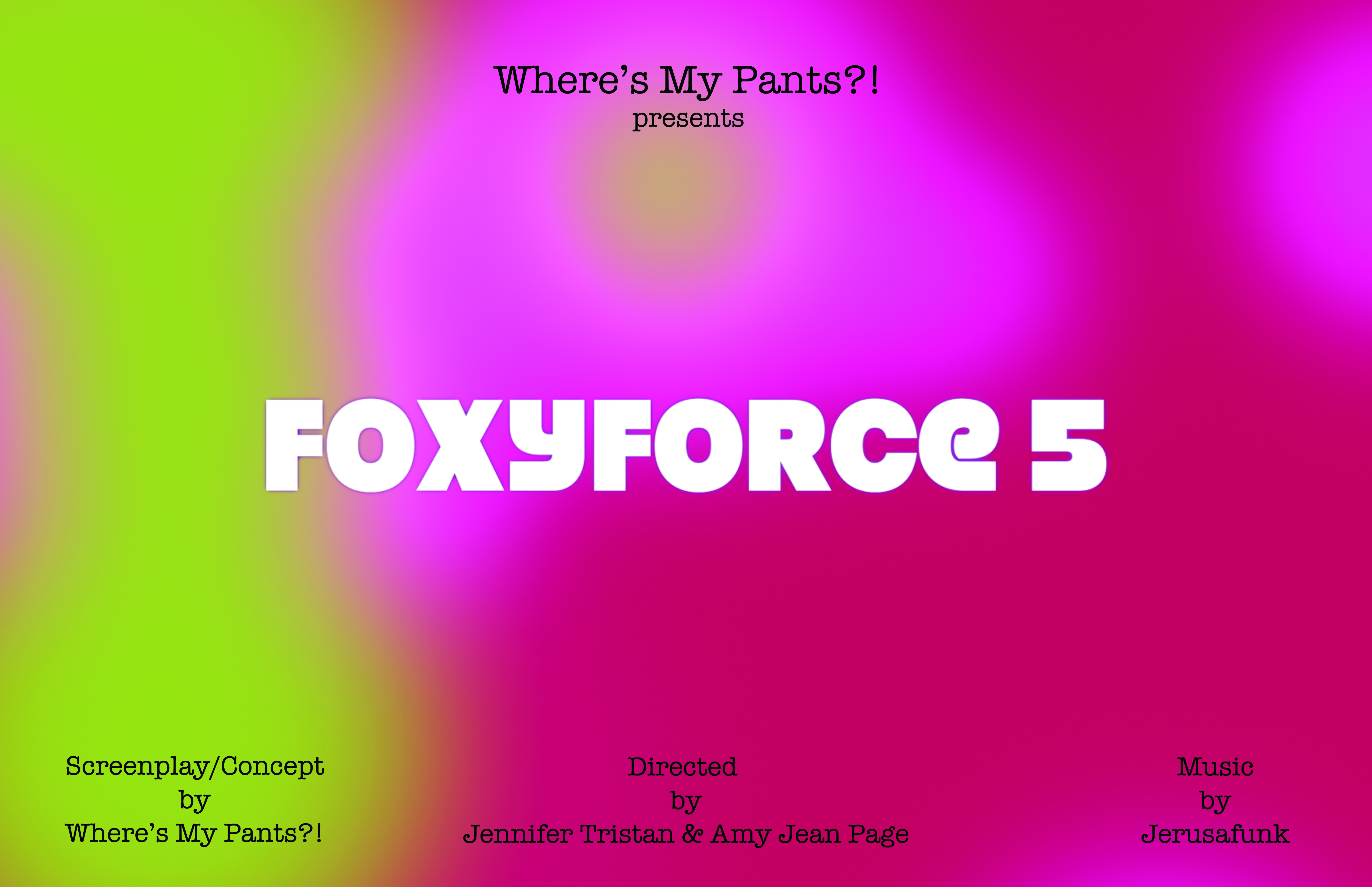 Foxy Force 5 Movie Poster